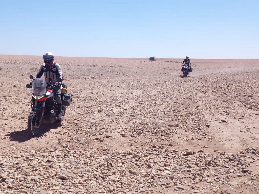 Voyage moto au Maroc - Les aventures de Michel, Ixtem Moto